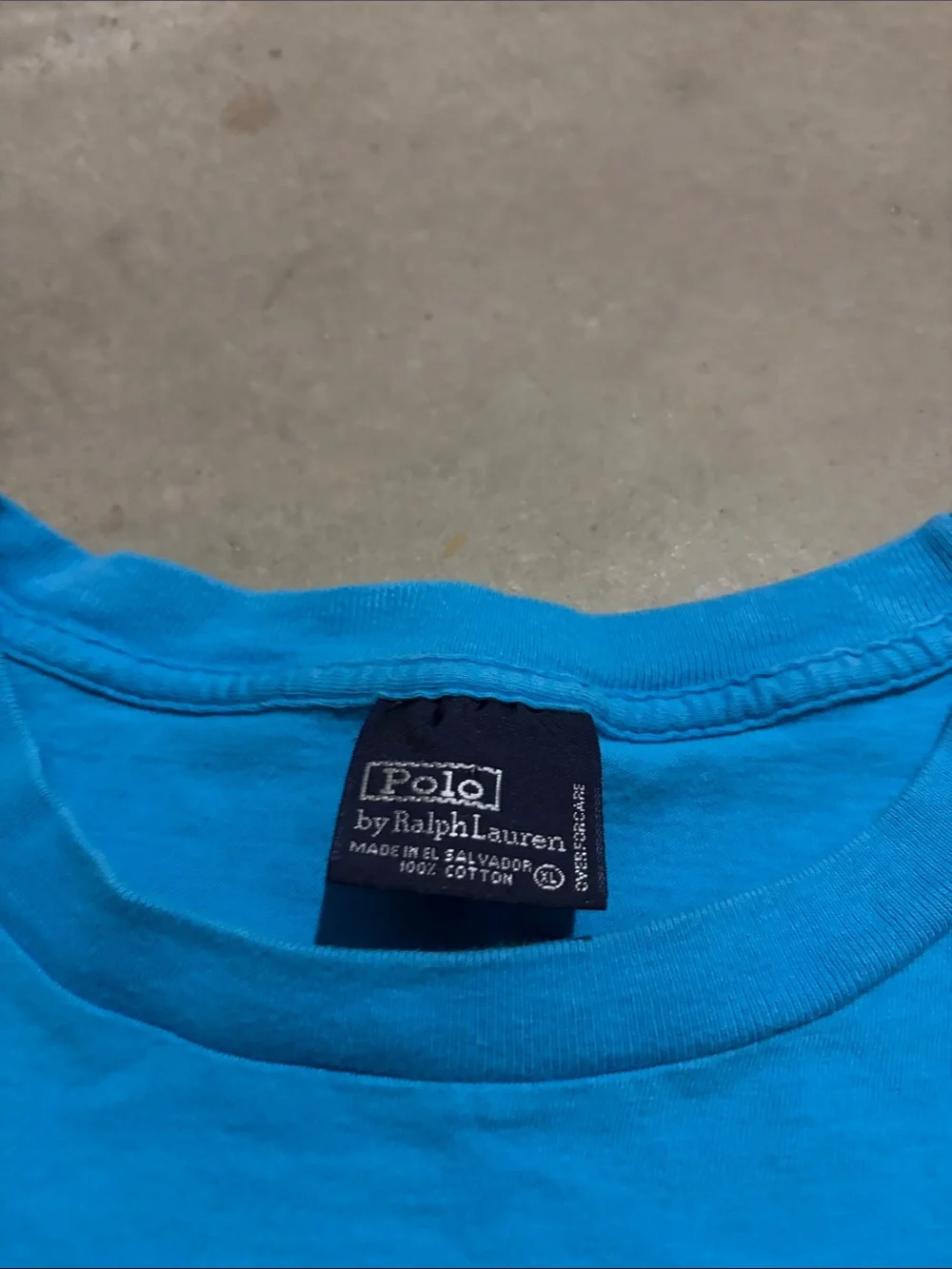 Vintage Polo Ralph Lauren Blue Short Sleeve Shirt